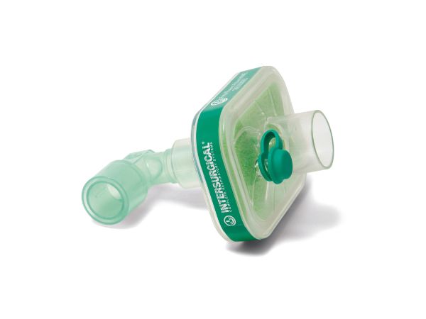 Filta-Therm™ HMEF with luer port and fixed elbow 