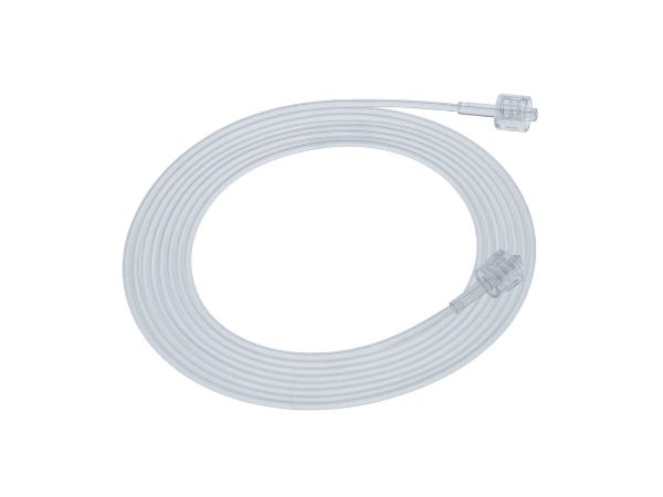Respiratory gas monitoring line, 1.2mm ID, male luer lock/male luer lock, 1.8m
