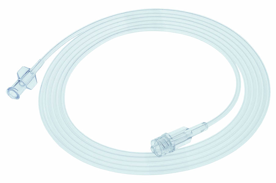 Respiratory gas monitoring line, 1.2mm ID, female luer lock/male luer lock, 1.8m