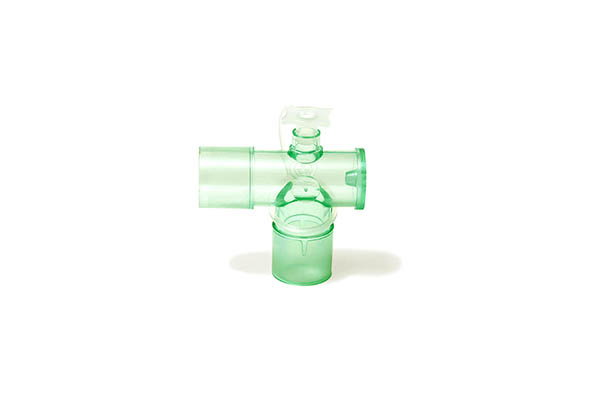 Fixed elbow, 22M - 7.6mm port - 22M/15F